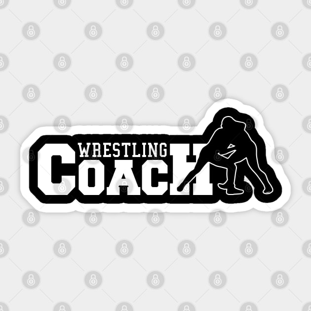 Wrestler Coach Funny Wrestling Dad Sport Gift Idea Sticker by AngelGurro